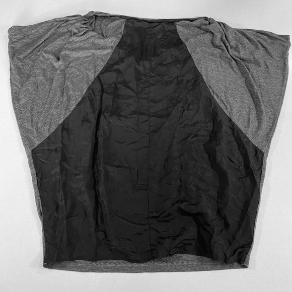 Pure Sugar Raglan sleeve contrast loose cute Tee in dark gray EUC - Picture 6 of 7